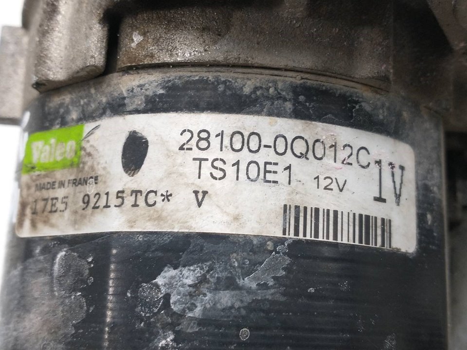 CITROËN C1 1 generation (2005-2016) Starter Motor 281000Q012C, TS10E1 19970952