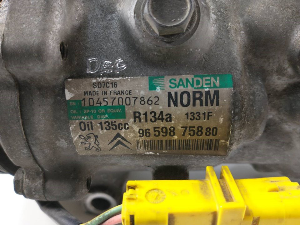 CITROËN C5 1 generation (2001-2008) Air Condition Pump 1331F,9659875880 25951989