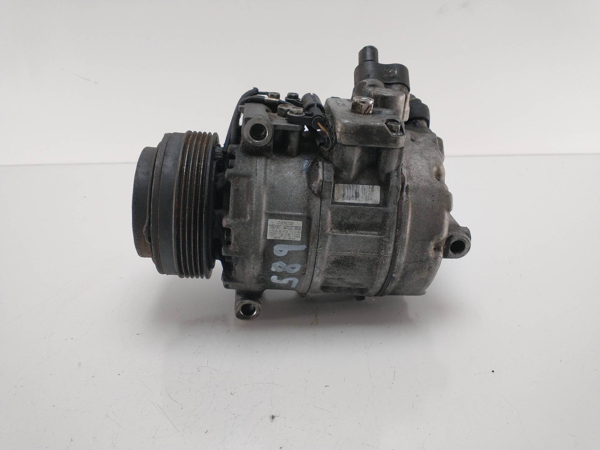 FIAT 3 Series E46 (1997-2006) Air Condition Pump 4472208026,7SBU16C 19986869