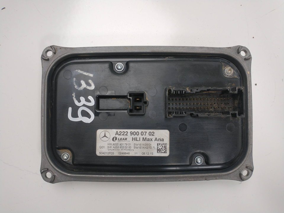 MERCEDES-BENZ GLC 253 (2015-2019) Headlight Control Unit A2229000702,A2539020200,A2229000702 25952099