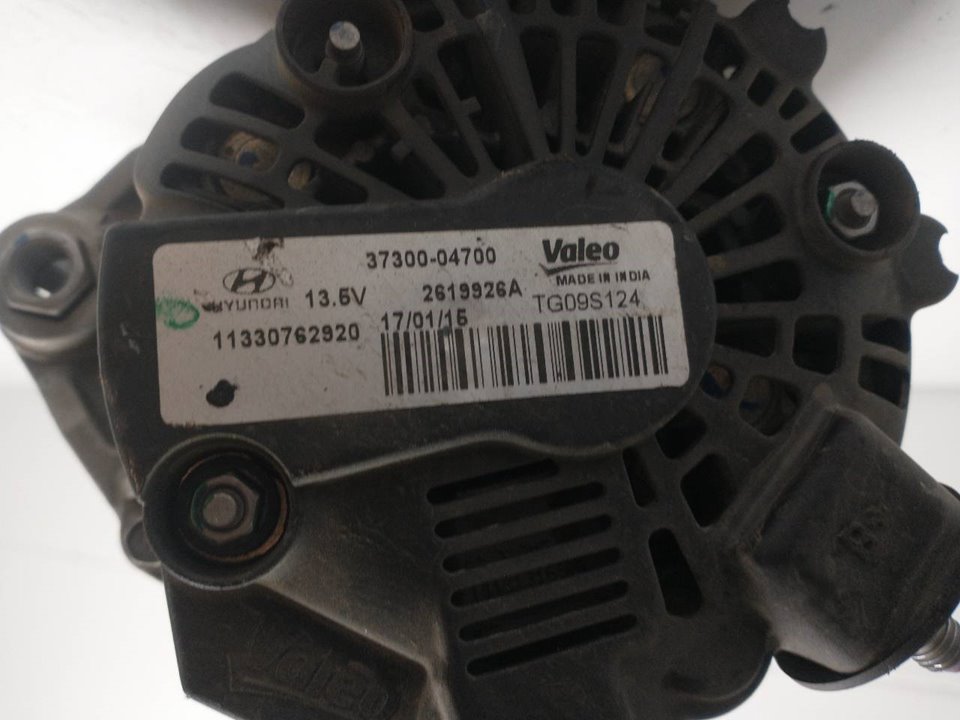 HYUNDAI i10 2 generation (2013-2019) Alternator 3730004700,2619926A,TG08S124 20046248