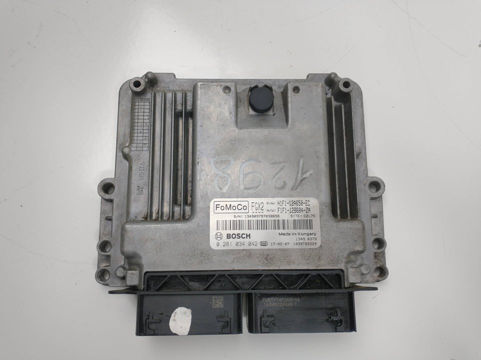 FORD Focus 3 generation (2011-2020) Блок управления двигателем 0281034042,1039T02224,0281034042 25951939