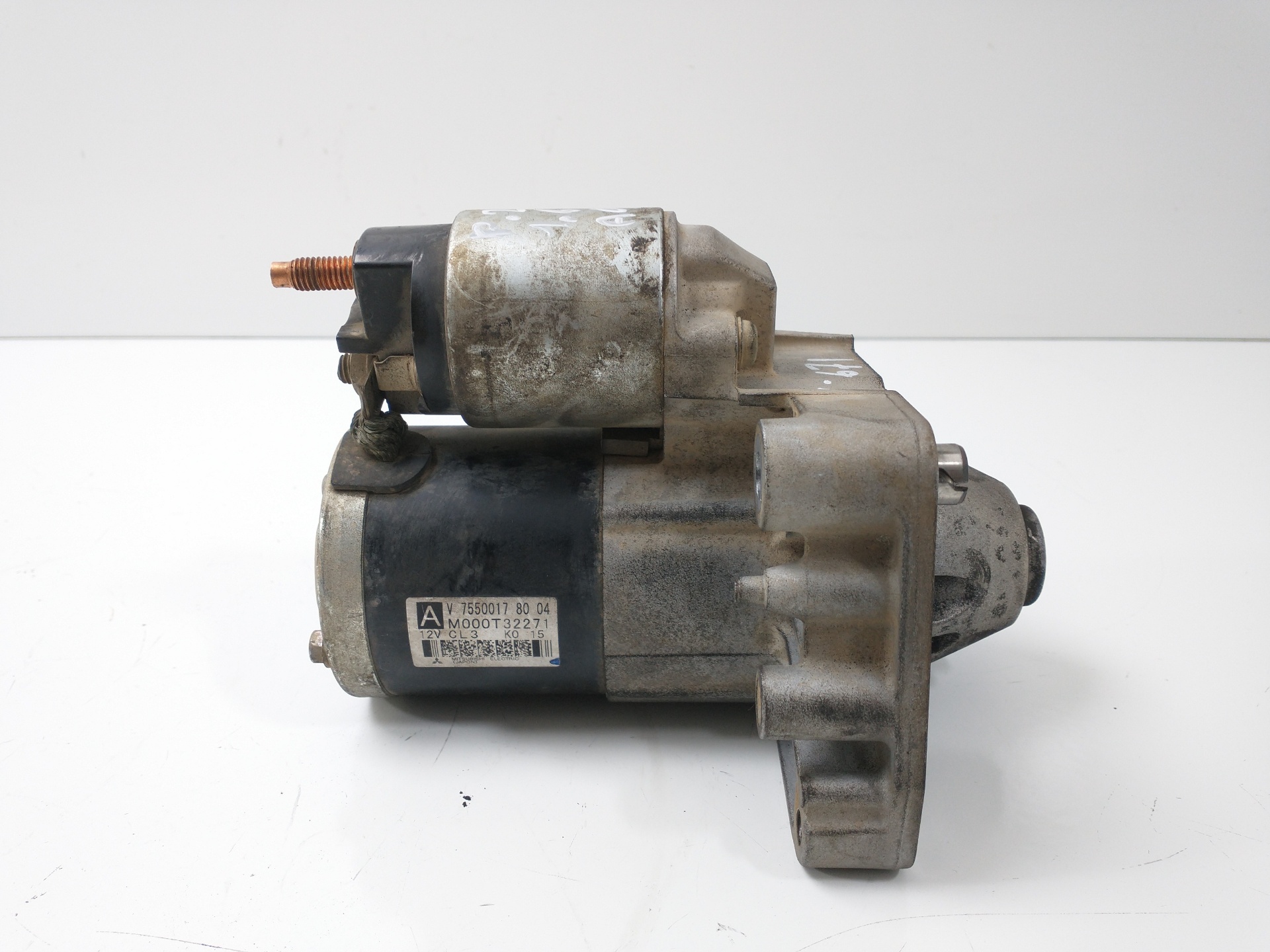 PEUGEOT 207 1 generation (2006-2009) Starter Motor V75500178004,M000T32271 19996191