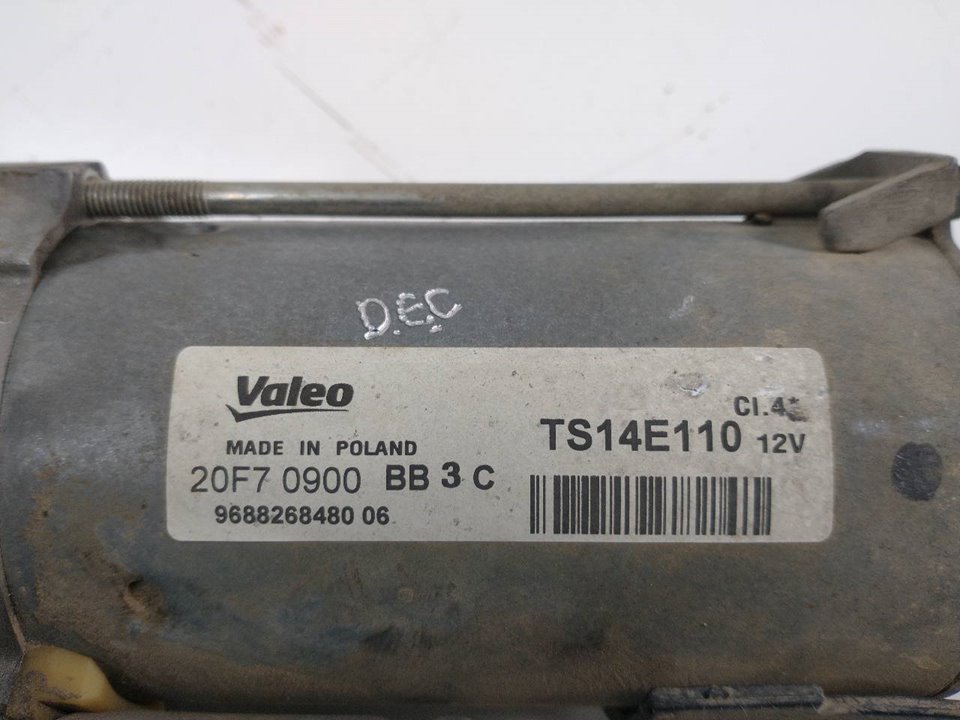 PEUGEOT 207 1 generation (2006-2009) Starter Motor TS14E110, 968826848006, TS14E110 25951926