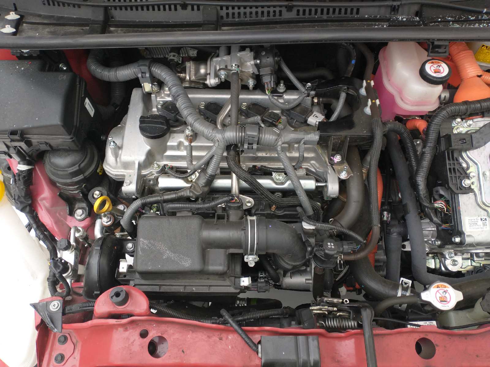 TOYOTA Yaris 3 generation (2010-2019) Engine 1NZFXE 19958126