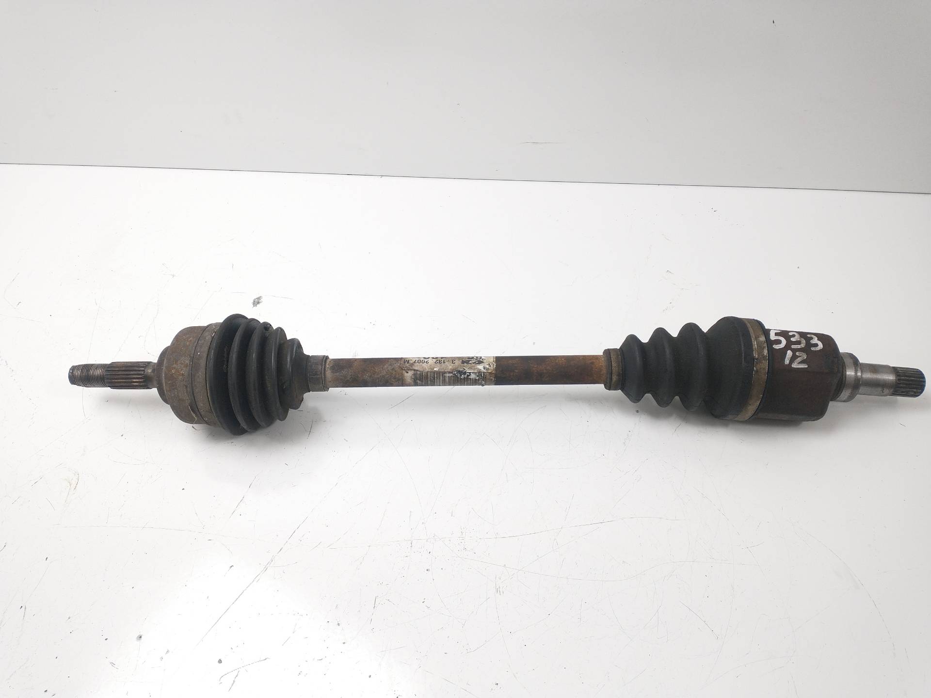 MASERATI 207 1 generation (2006-2009) Front Left Driveshaft 9659318080 19985383