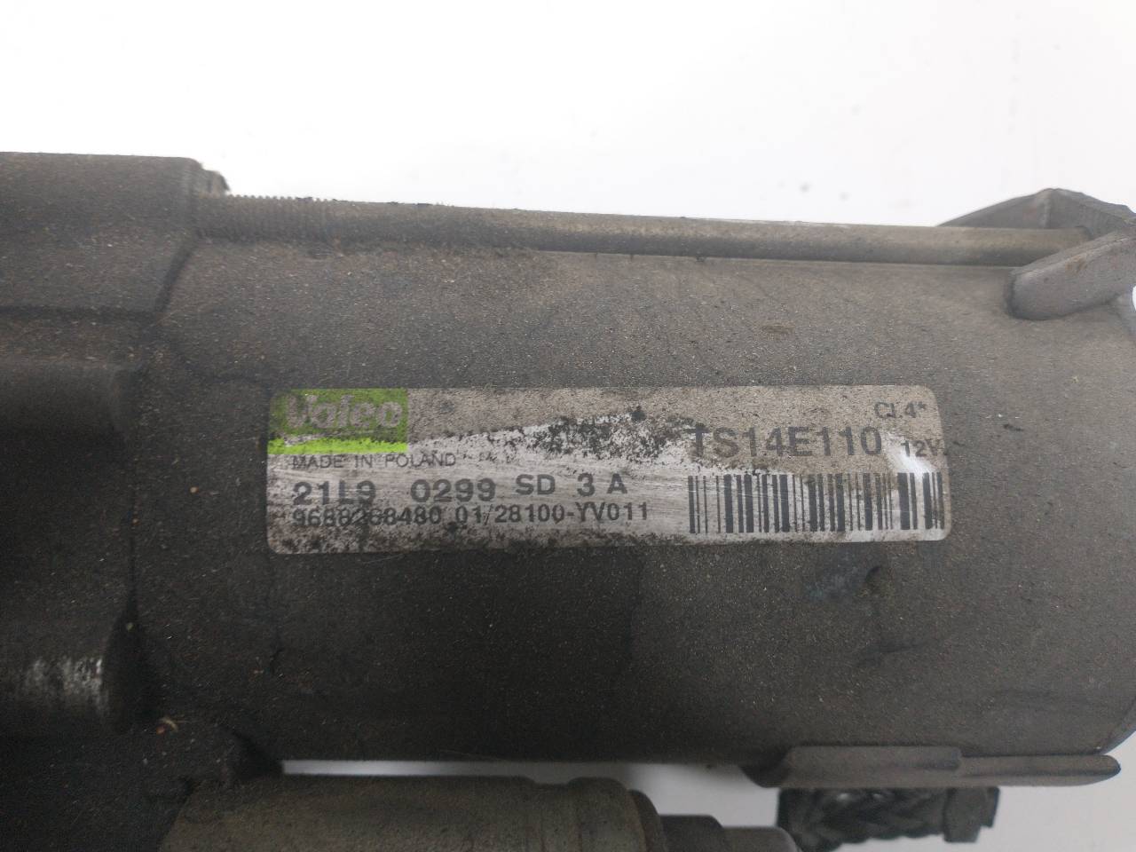 MASERATI 207 1 generation (2006-2009) Starter Motor TS14E110 19961070