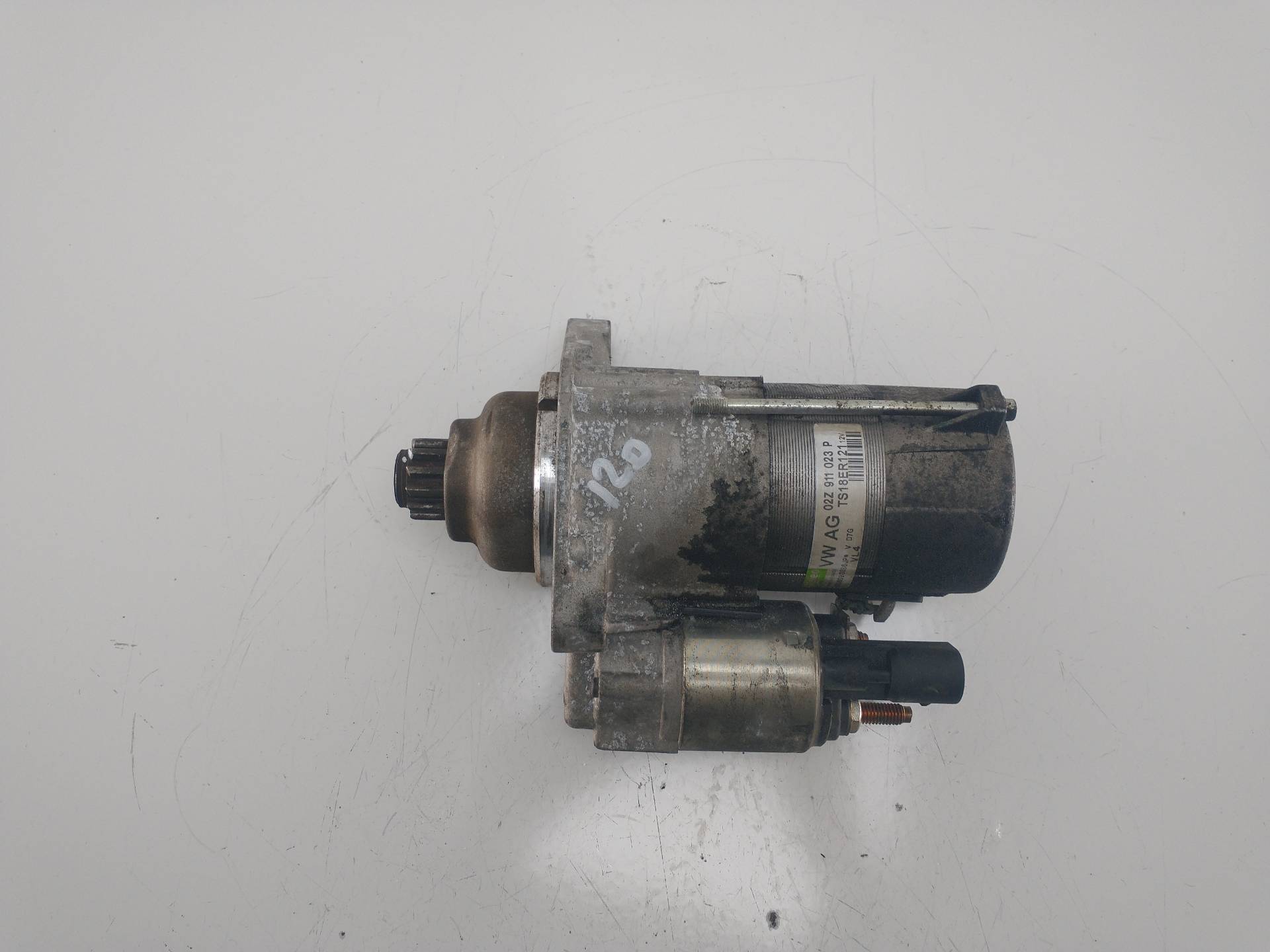 VOLKSWAGEN Golf 6 generation (2008-2015) Starter auto TS18ER121, 02Z911023P 20015833