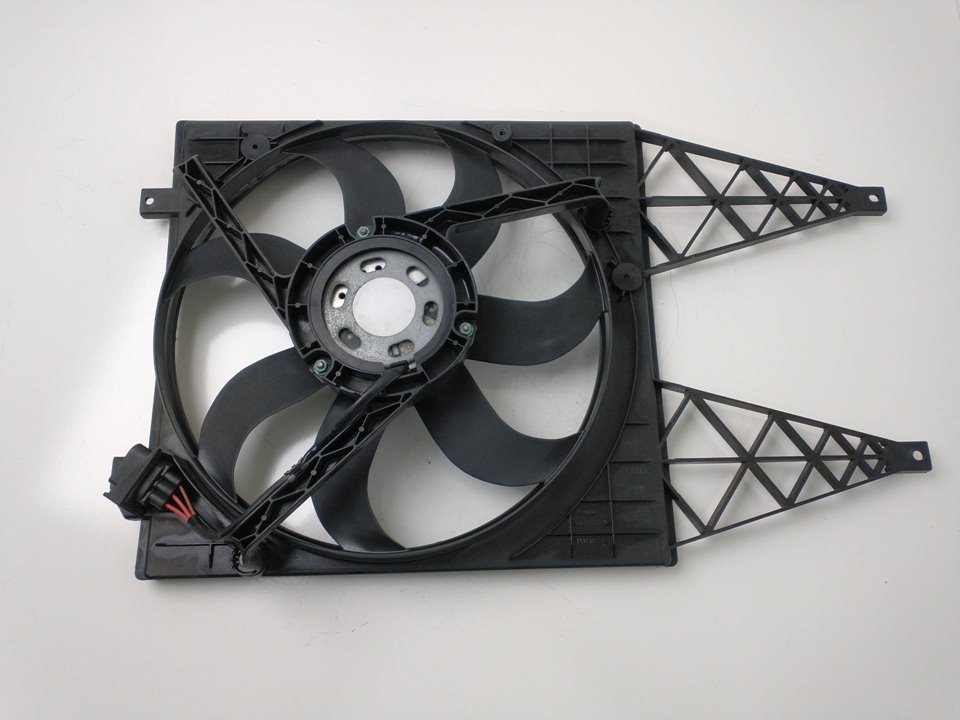 VOLKSWAGEN Fox 3 generation (2009-2020) Difuzorový ventilátor 6Q0121207L,55D300170,6Q0121207L 25951980