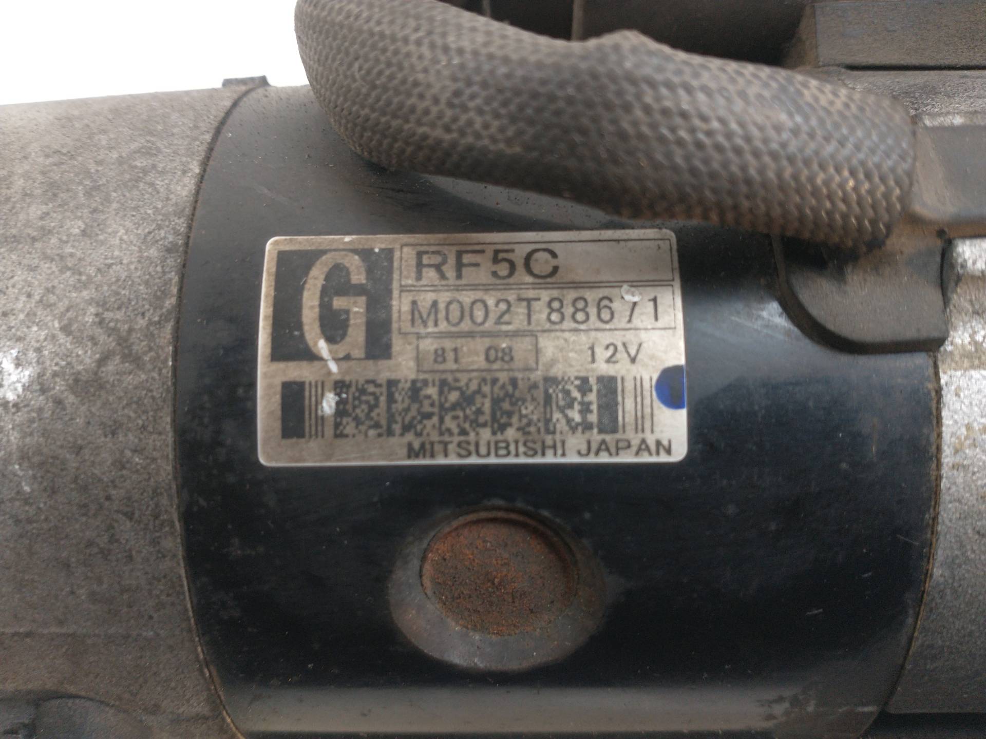 CHEVROLET 5 1 generation (2005-2010) Indítómotor RF5C18400,M002T88671 20003344