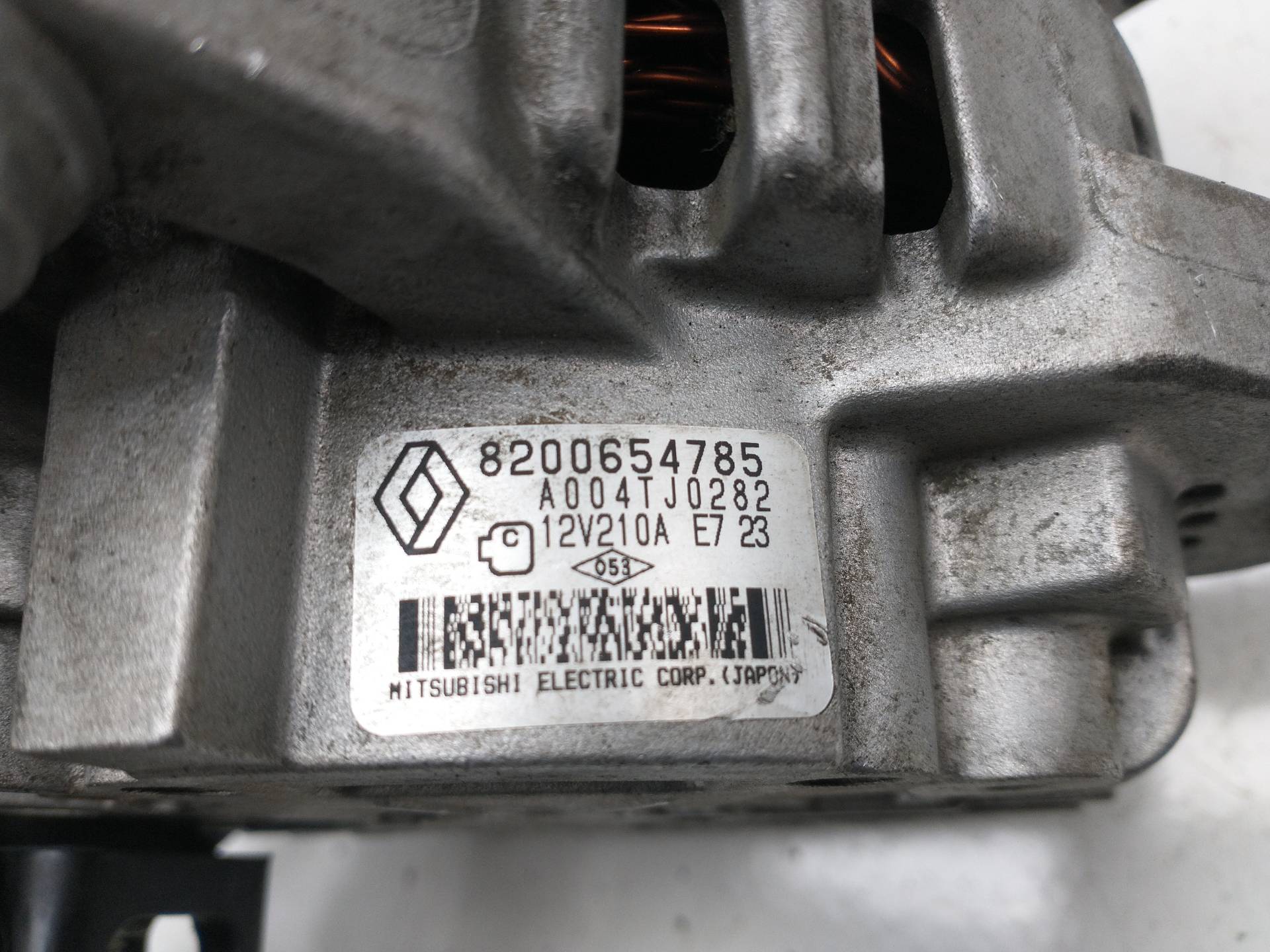 VOLKSWAGEN Laguna 3 generation (2007-2015) Alternator 8200654785,A004TJ0282 20016171