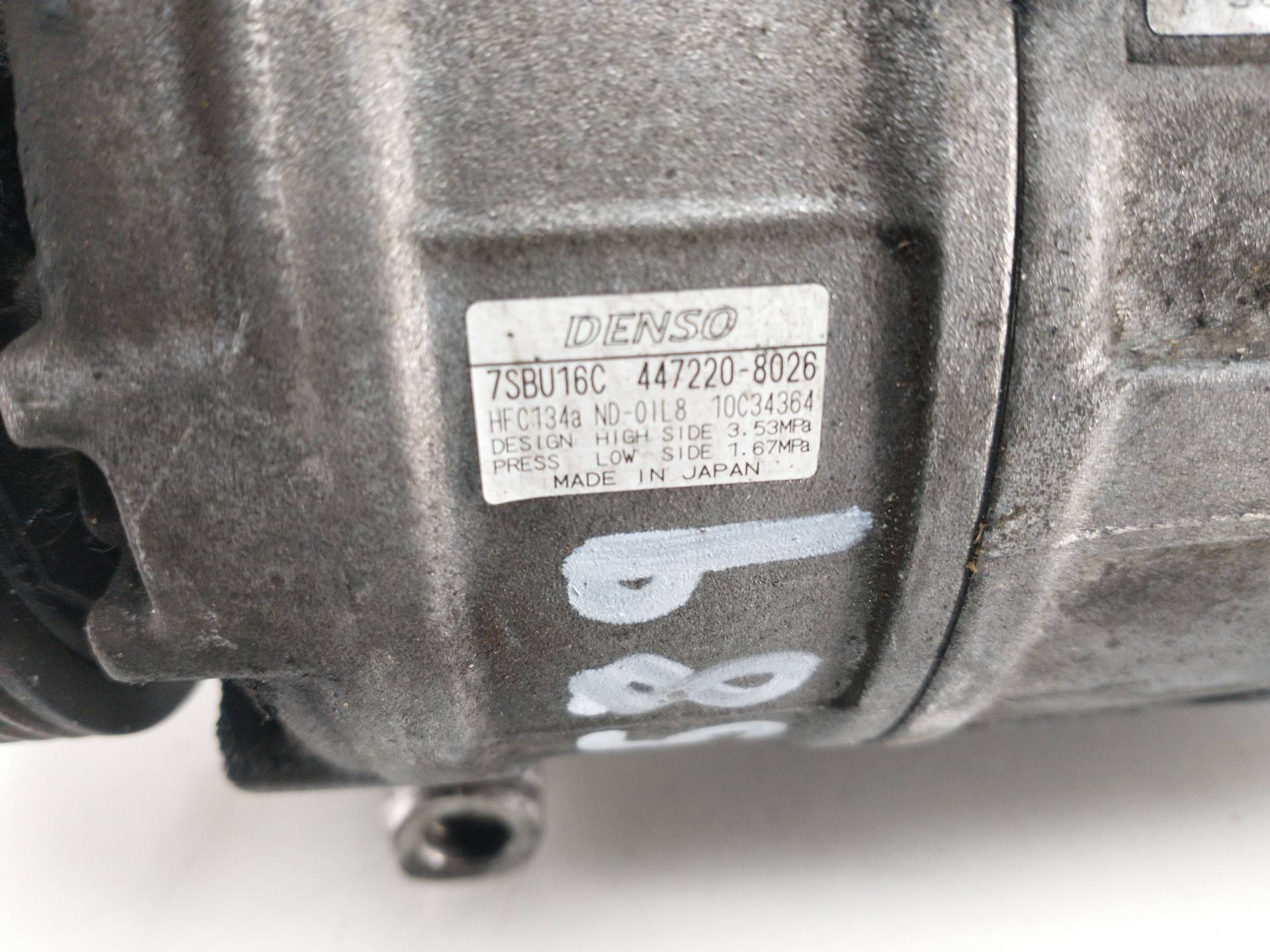 FIAT 3 Series E46 (1997-2006) Air Condition Pump 4472208026,7SBU16C 19986869