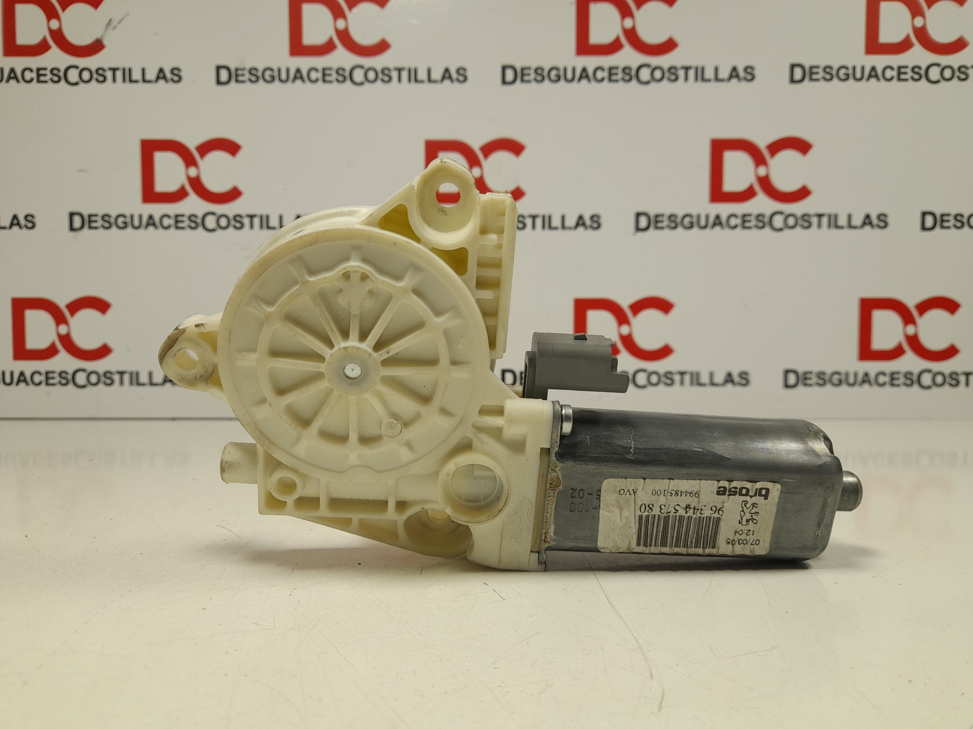 RENAULT 307 1 generation (2001-2008) Motor regulator geam ușă stânga față 9634457380 20000257