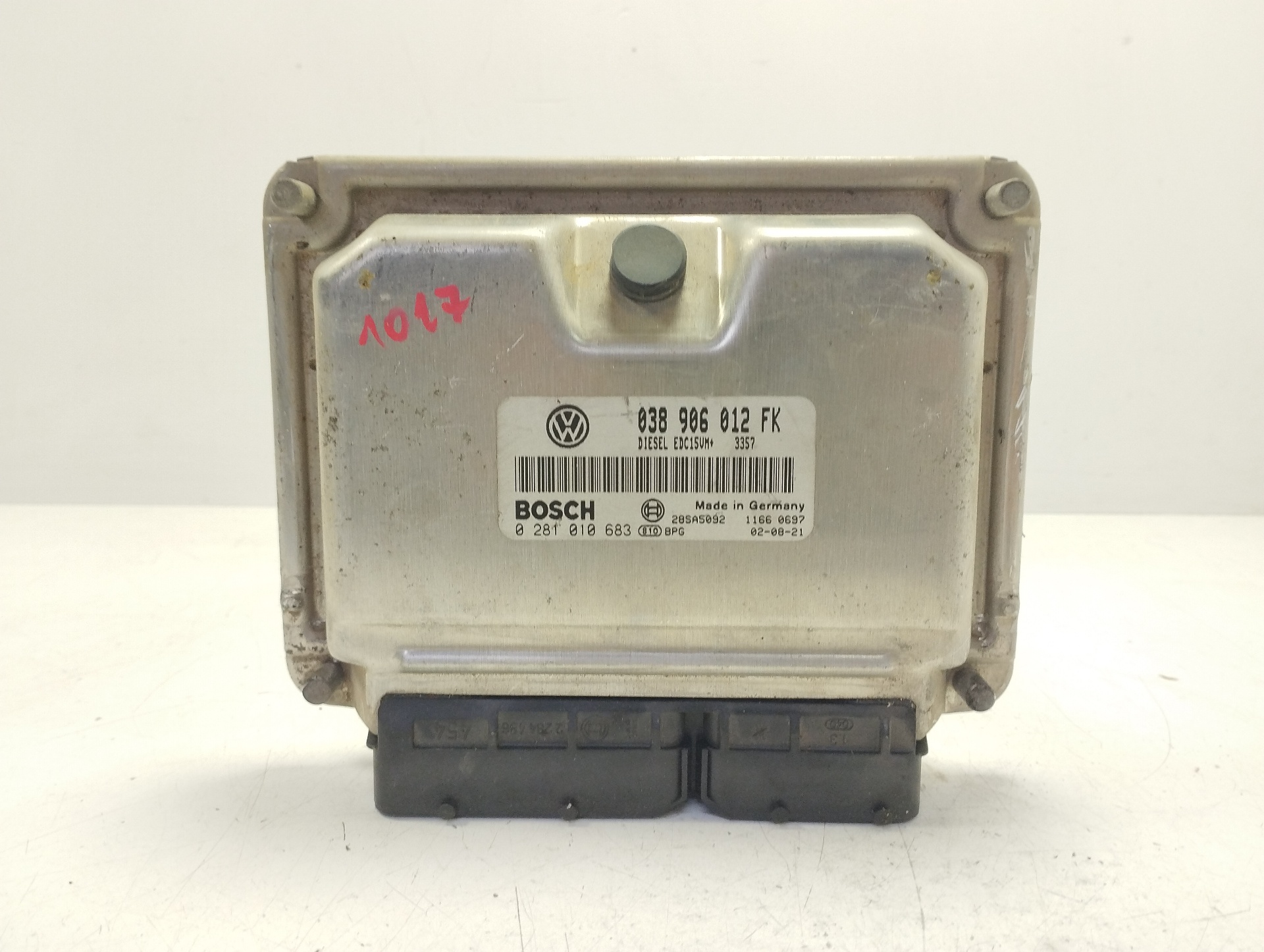 SEAT Leon 1 generation (1999-2005) Блок керування двигуном ECU 038906012FK 25800929