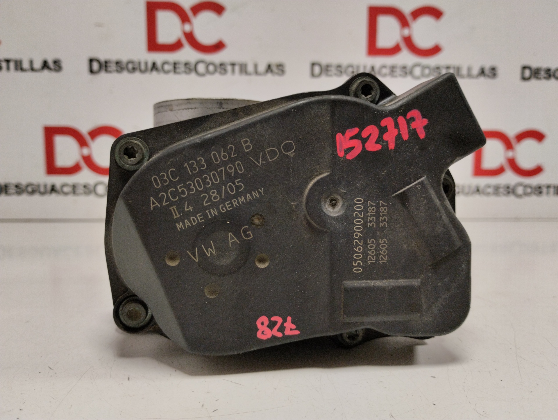 SEAT Leon 1 generation (1999-2005) Clapeta de accelerație 03C133062B 25799750