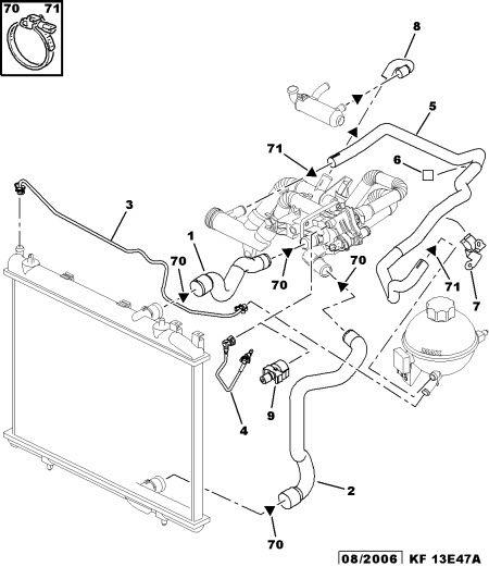 PEUGEOT 206 1 generation (1998-2009) Другие трубы 132390 24292703