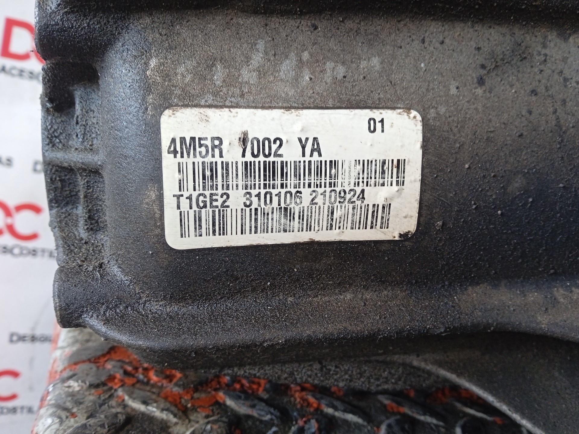 PEUGEOT Focus 2 generation (2004-2011) Gearbox 4M5R7002YA 22857402