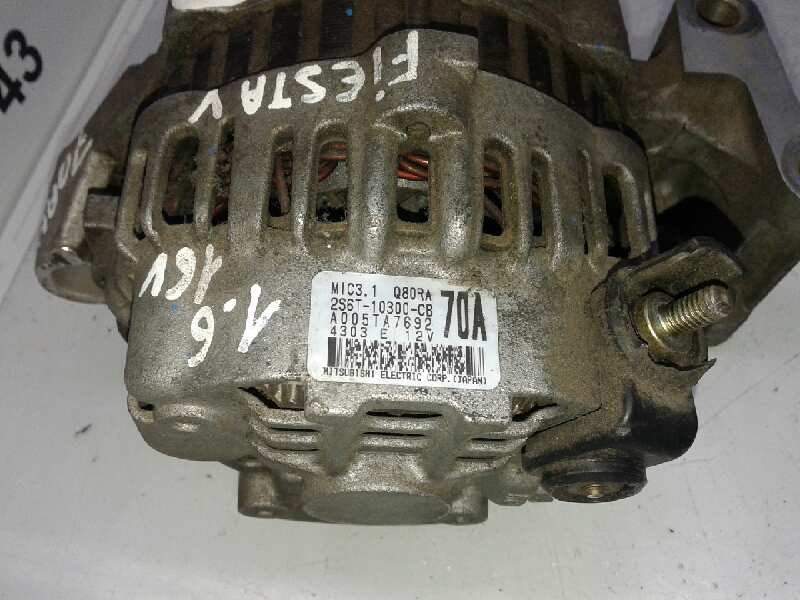 RENAULT Fiesta 5 generation (2001-2010) Alternator 2S6T-10300-CB, A005TA7692 18343596