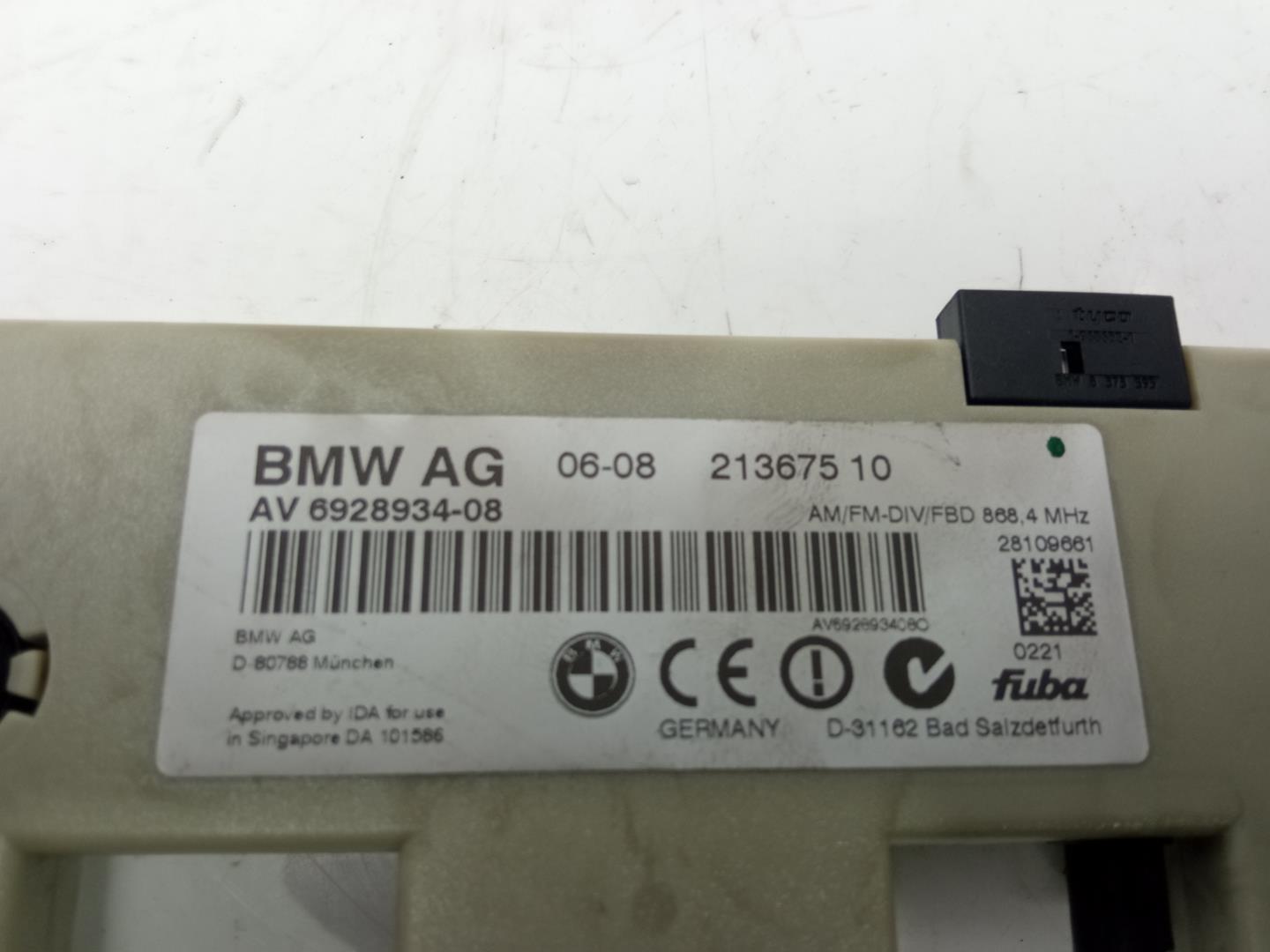 BMW 3 Series E90/E91/E92/E93 (2004-2013) Antenne 21367510, AV692893408 18476757