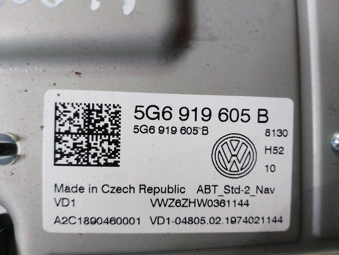 VOLKSWAGEN Golf 7 generation (2012-2024) Other Interior Parts 5G6919605B, A2C99819602 18452849