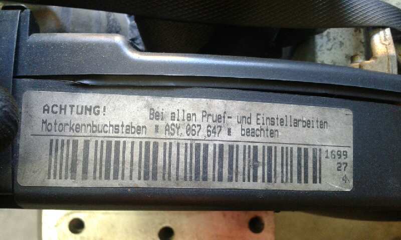 VOLKSWAGEN Polo 3 generation (1994-2002) Engine ASY 18340596