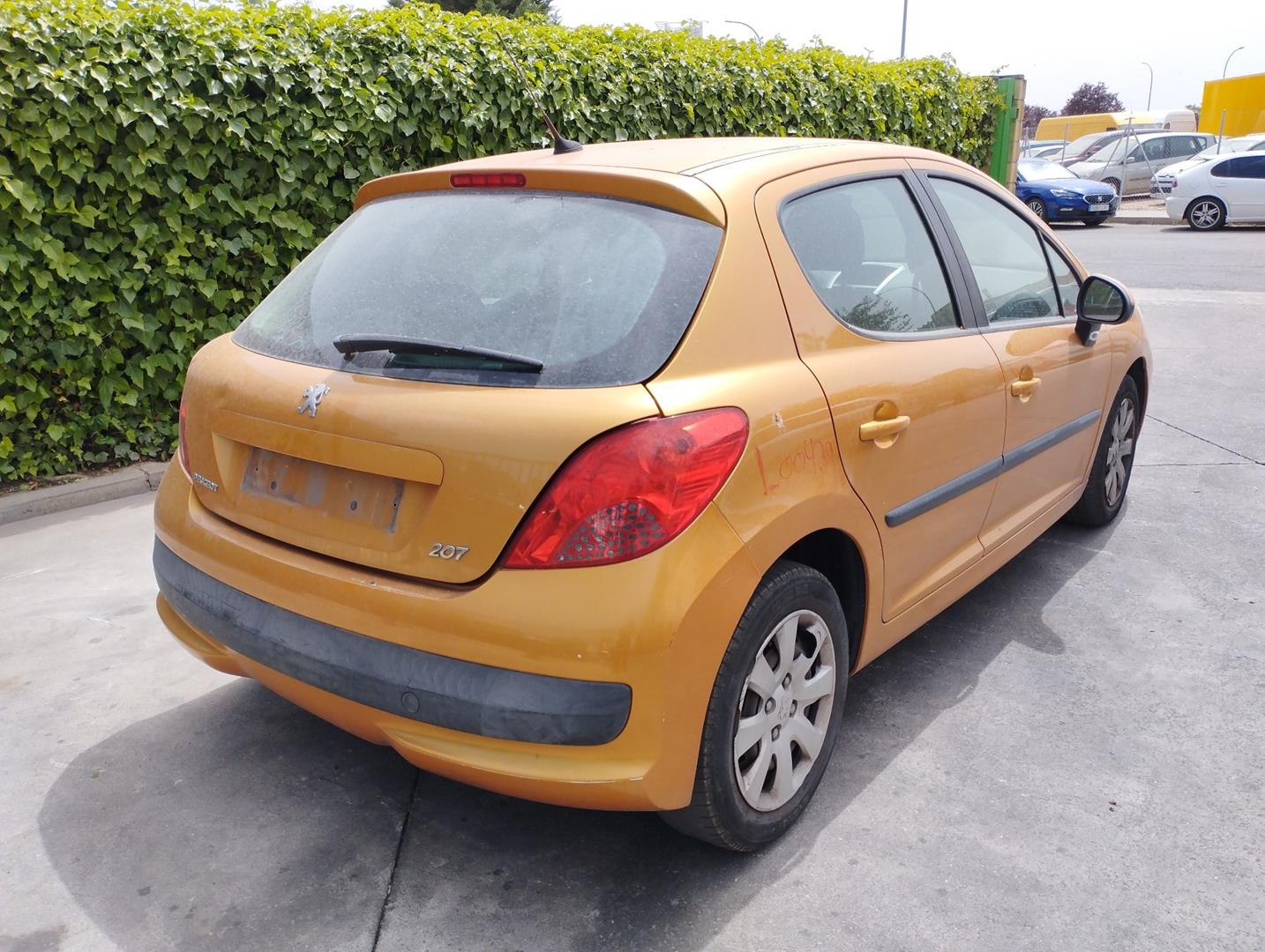 PEUGEOT 207 1 generation (2006-2009) Bara de protecție spate 7410Z5 22705480