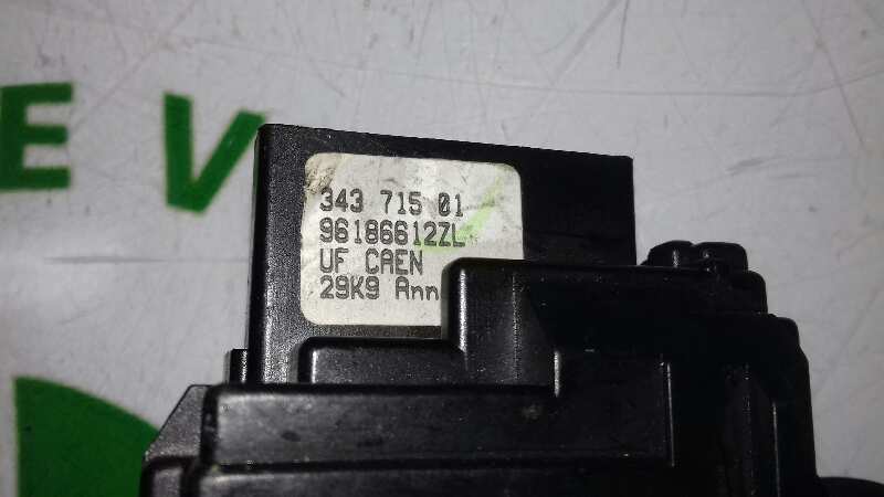 PEUGEOT 406 1 generation (1995-2004) Headlight Switch Control Unit 96186612ZL, 34371501 18370001