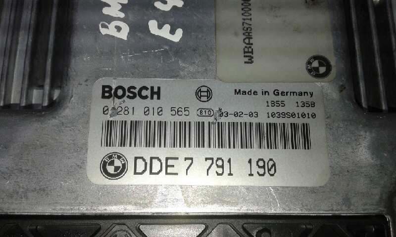 AUDI 3 Series E46 (1997-2006) Motorkontrolenhed ECU 0281010565,DDE7791190,7792459 18363704