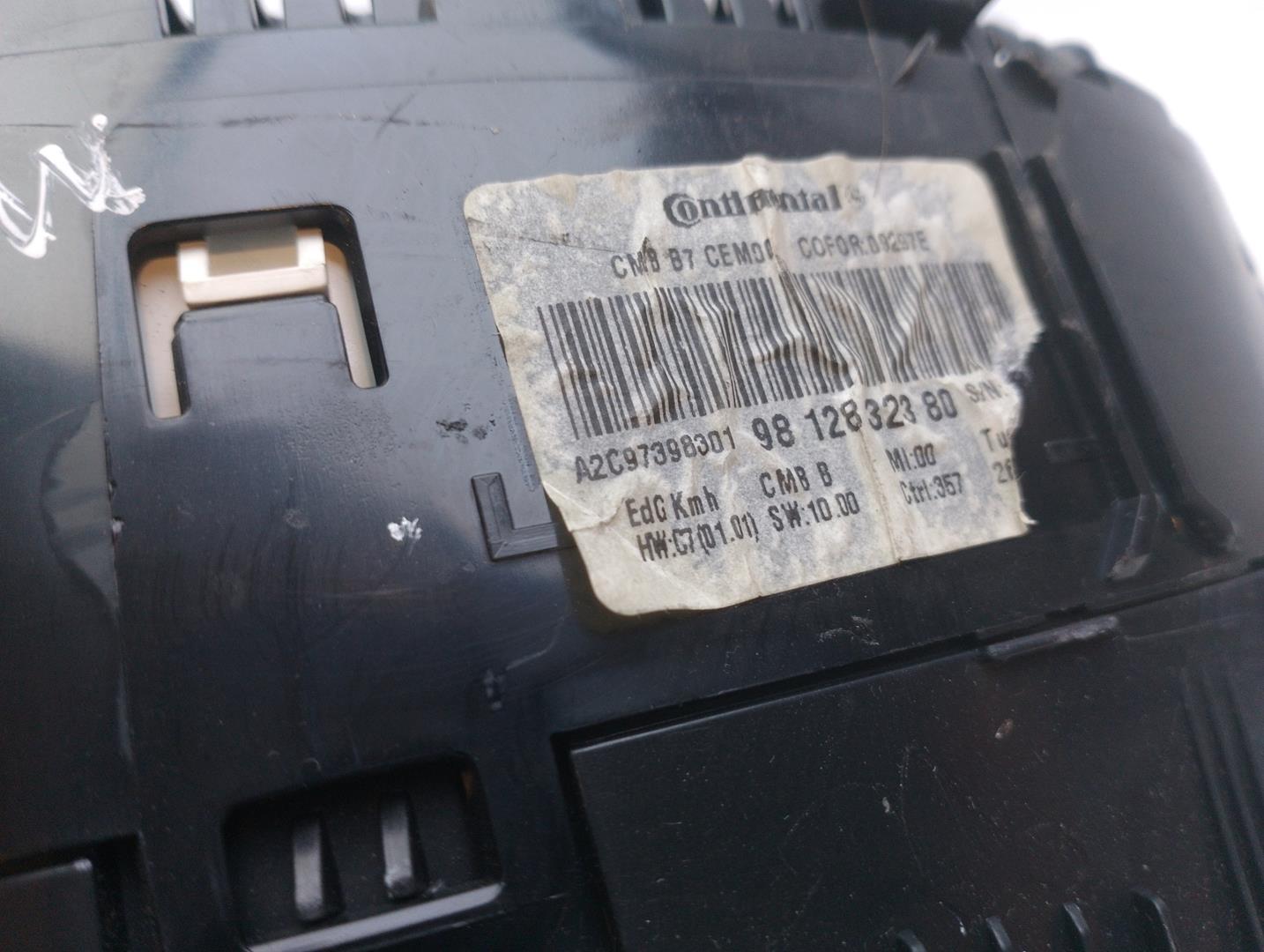 CITROËN C4 2 generation (2010-2024) Speedometer 9812832380 22707737