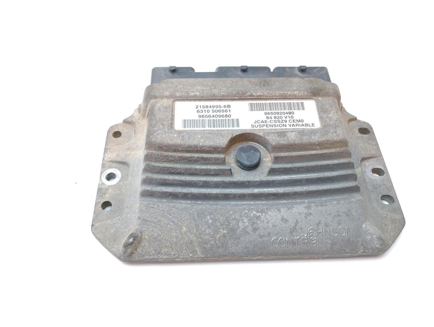 PEUGEOT 607 1 generation (2000-2008) Engine Control Unit ECU 9656409680, 9650920480 18487560