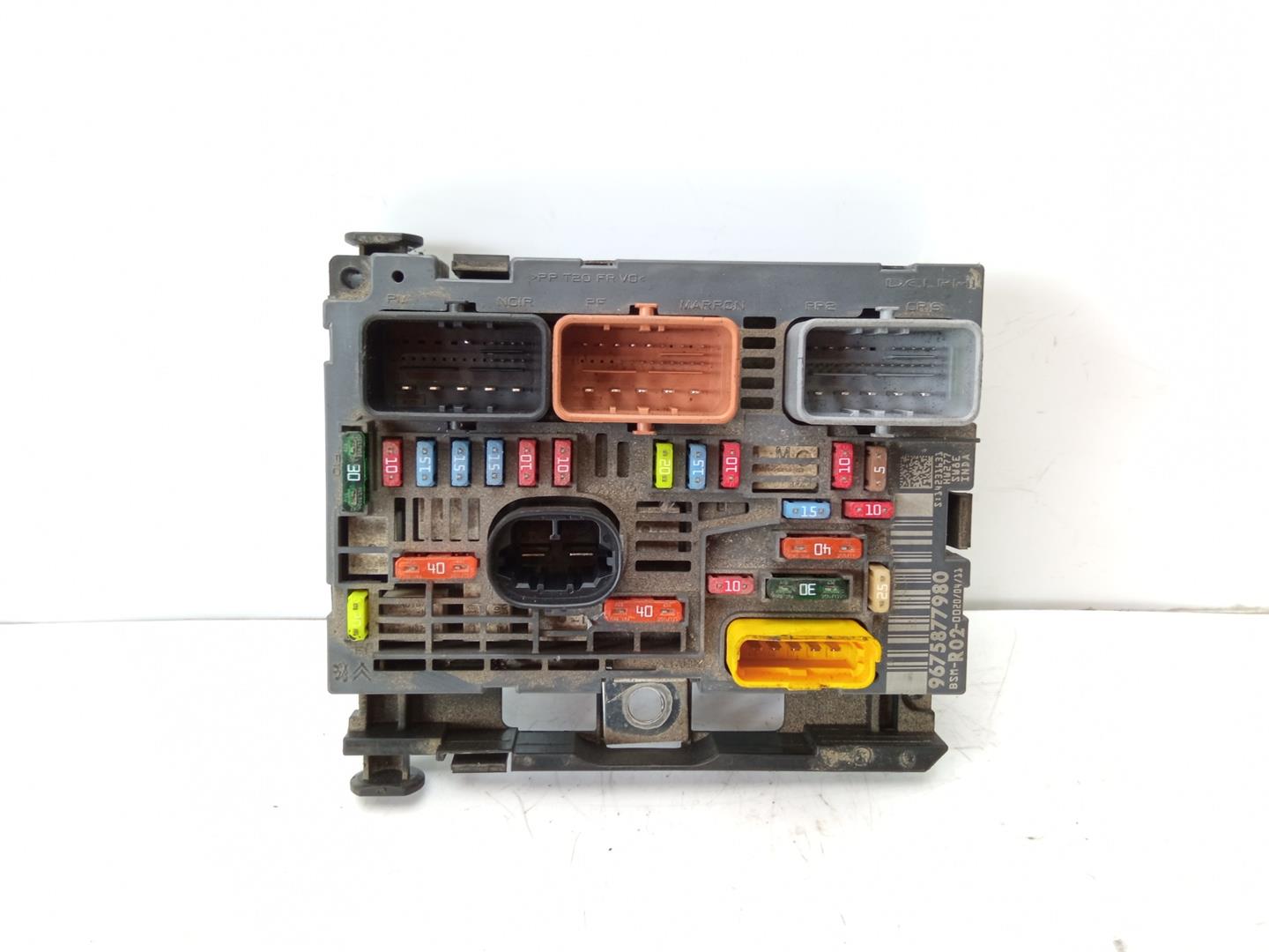 CITROËN C4 Picasso 1 generation (2006-2013) Fuse Box 9675877980, BSMR02 20990234