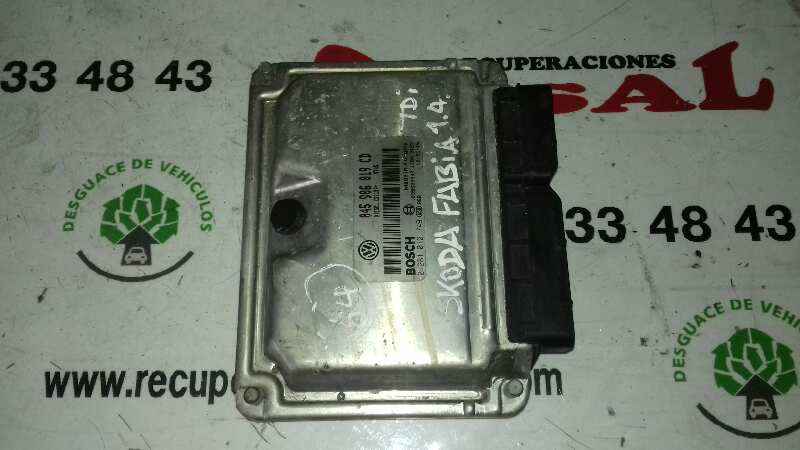 SKODA Fabia 6Y (1999-2007) Motorkontrolenhed ECU 0281012749,045906019CD 18357393