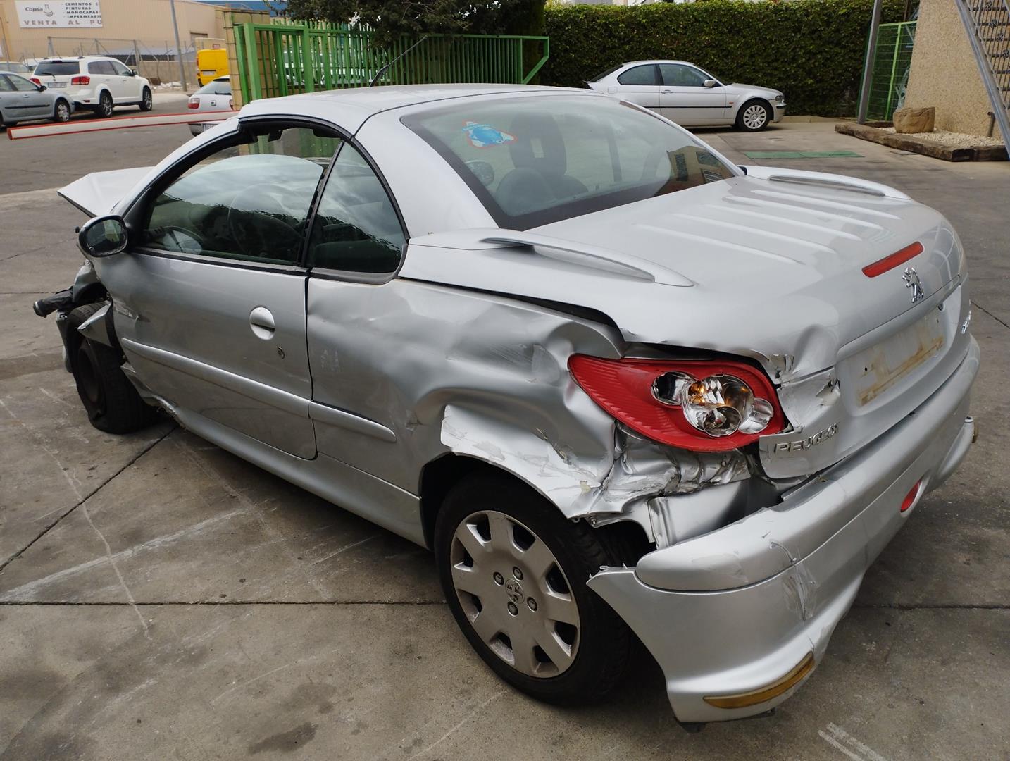 PEUGEOT 206 1 generation (1998-2009) Geam ușă dreapta spate 9204J0,9204J0 22698310