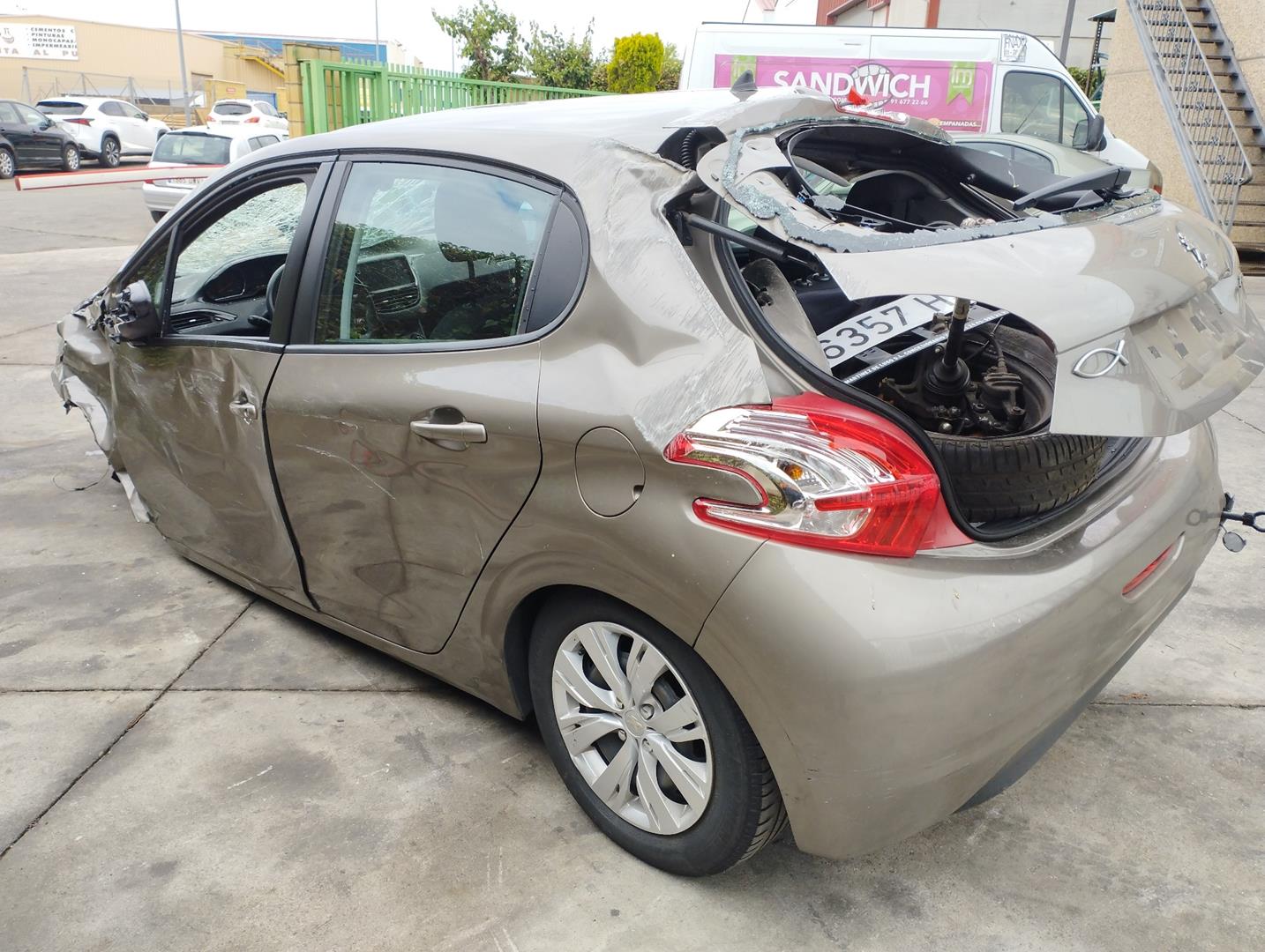 PEUGEOT 208 Peugeot 208 (2012-2015) Galinio dangčio spyna 8719F8 22704894