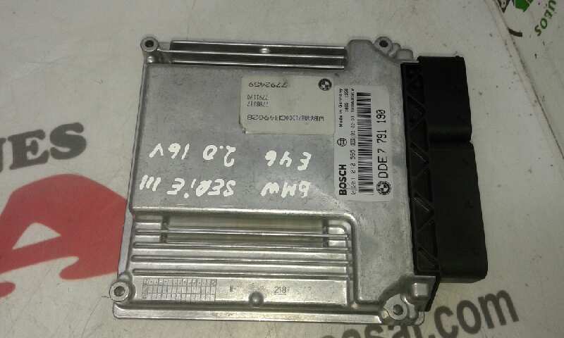 AUDI 3 Series E46 (1997-2006) Motorkontrolenhed ECU 0281010565,DDE7791190,7792459 18363704