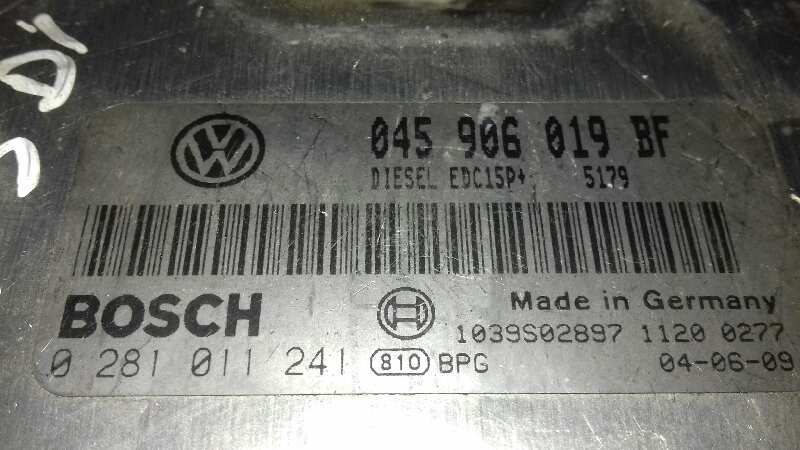 OPEL Ibiza 2 generation (1993-2002) Moottorin ohjausyksikkö ECU 0281011241, 045906019BF 18357414