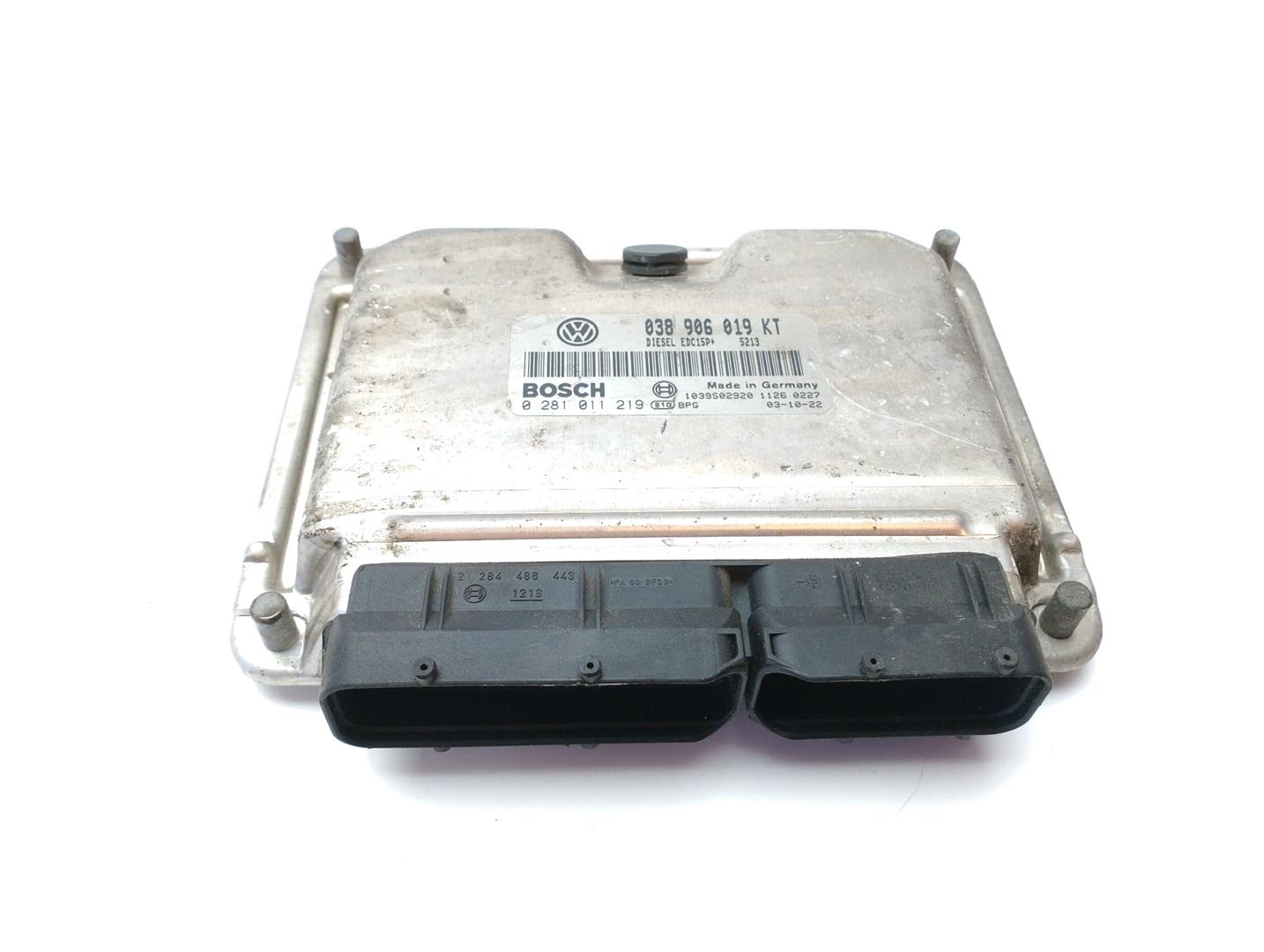 SEAT Cordoba 2 generation (1999-2009) Engine Control Unit ECU 038906019KT, 0281011219 18485119