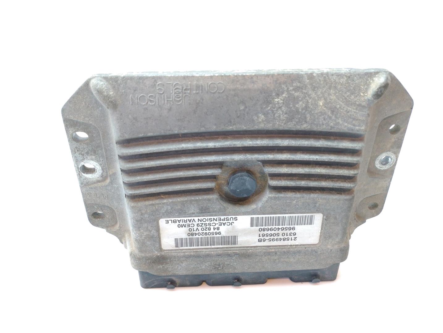 PEUGEOT 607 1 generation (2000-2008) Engine Control Unit ECU 9656409680, 9650920480 18487560