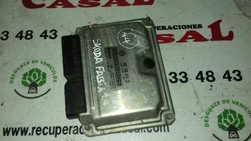 SKODA Fabia 6Y (1999-2007) Motorkontrolenhed ECU 0281012749,045906019CD 18357393