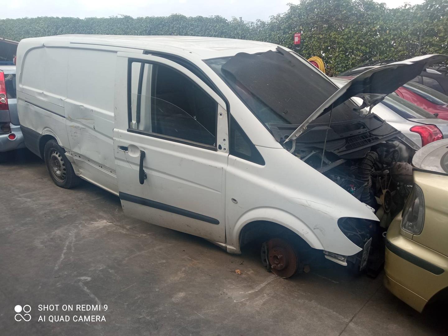 MERCEDES-BENZ Vito W639 (2003-2015) Priekšējo labo durvju logu pacēlājs A6397200546 22707059