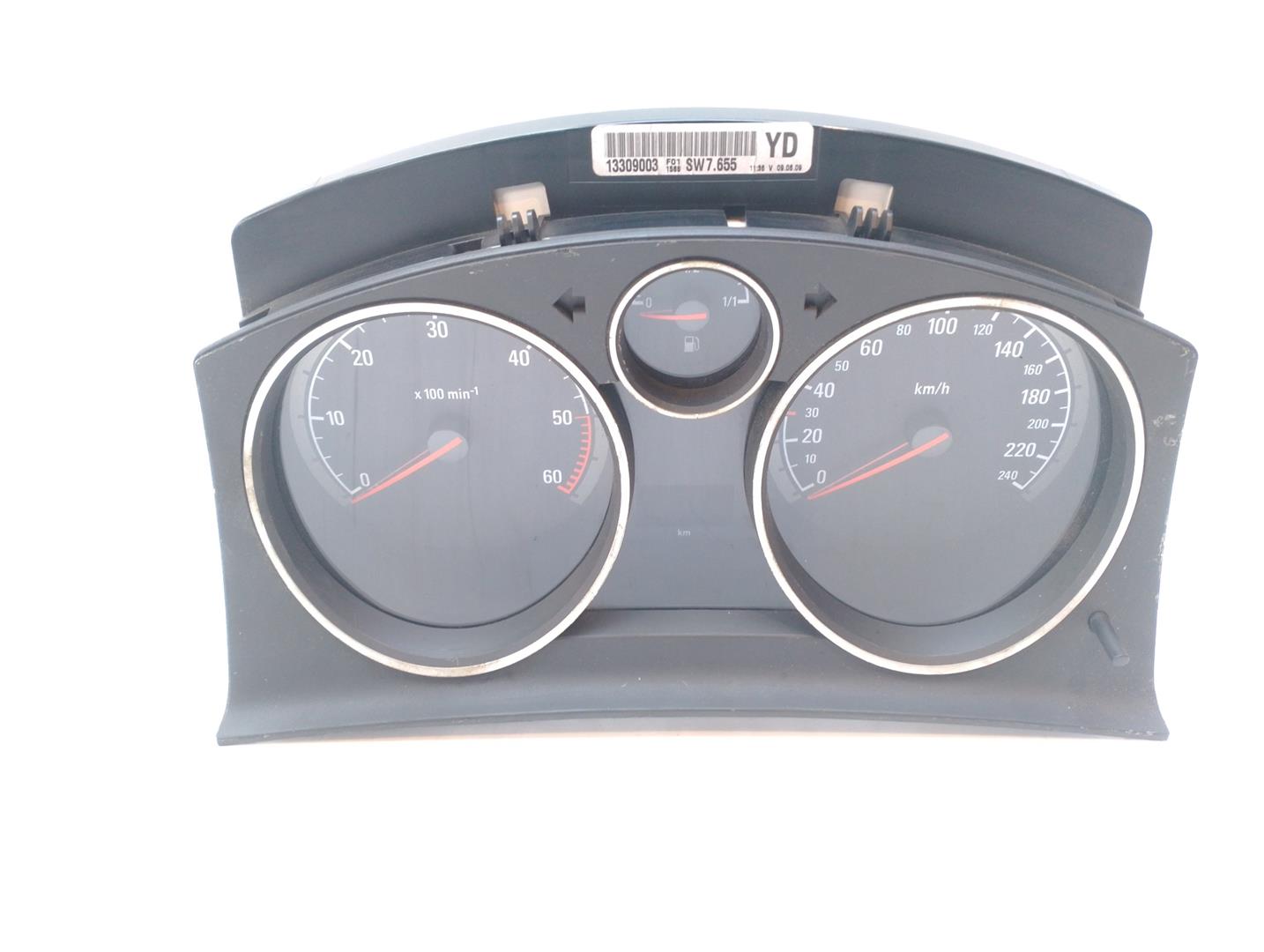 OPEL Astra J (2009-2020) Speedometer 13309003 22706555