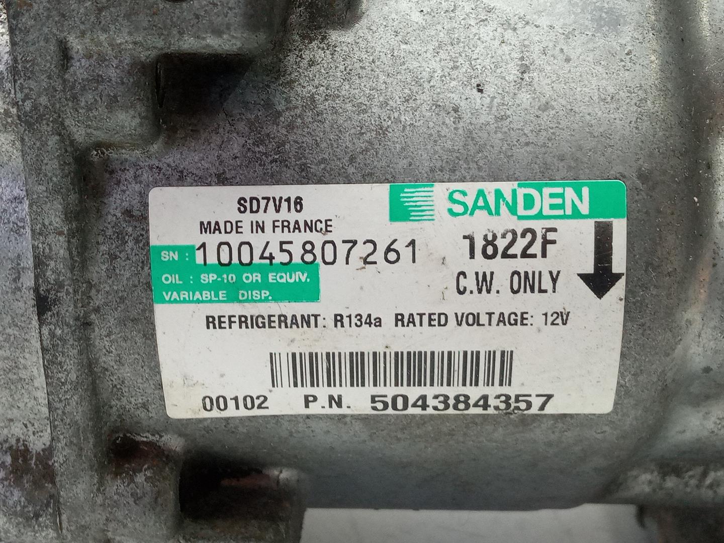 FIAT Ducato 3 generation (2006-2024) Aircondition pumpe 504384357, SD7VFCF, 10045807261 18468512