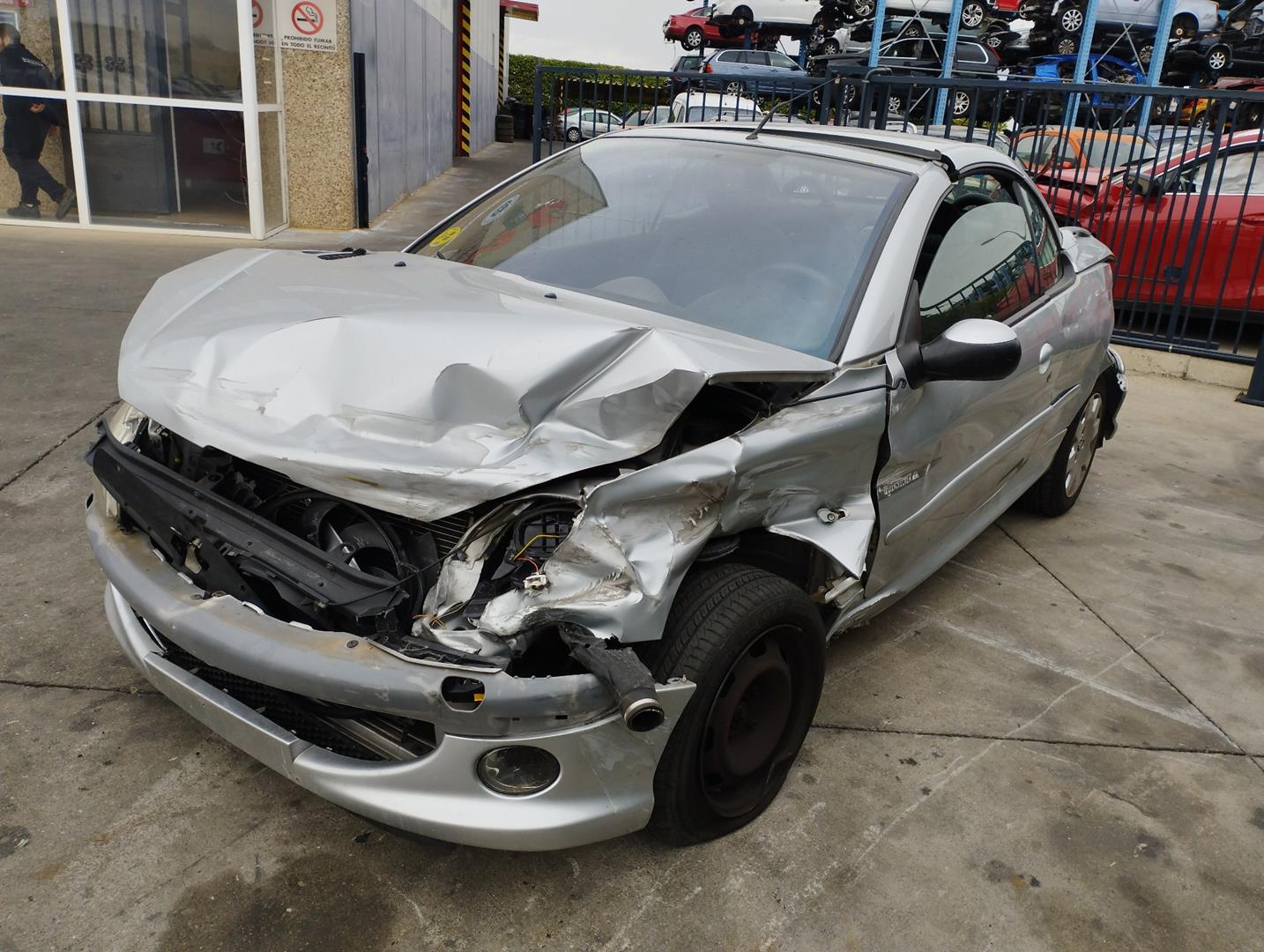 PEUGEOT 206 1 generation (1998-2009) Geam ușă dreapta spate 9204J0,9204J0 22698310