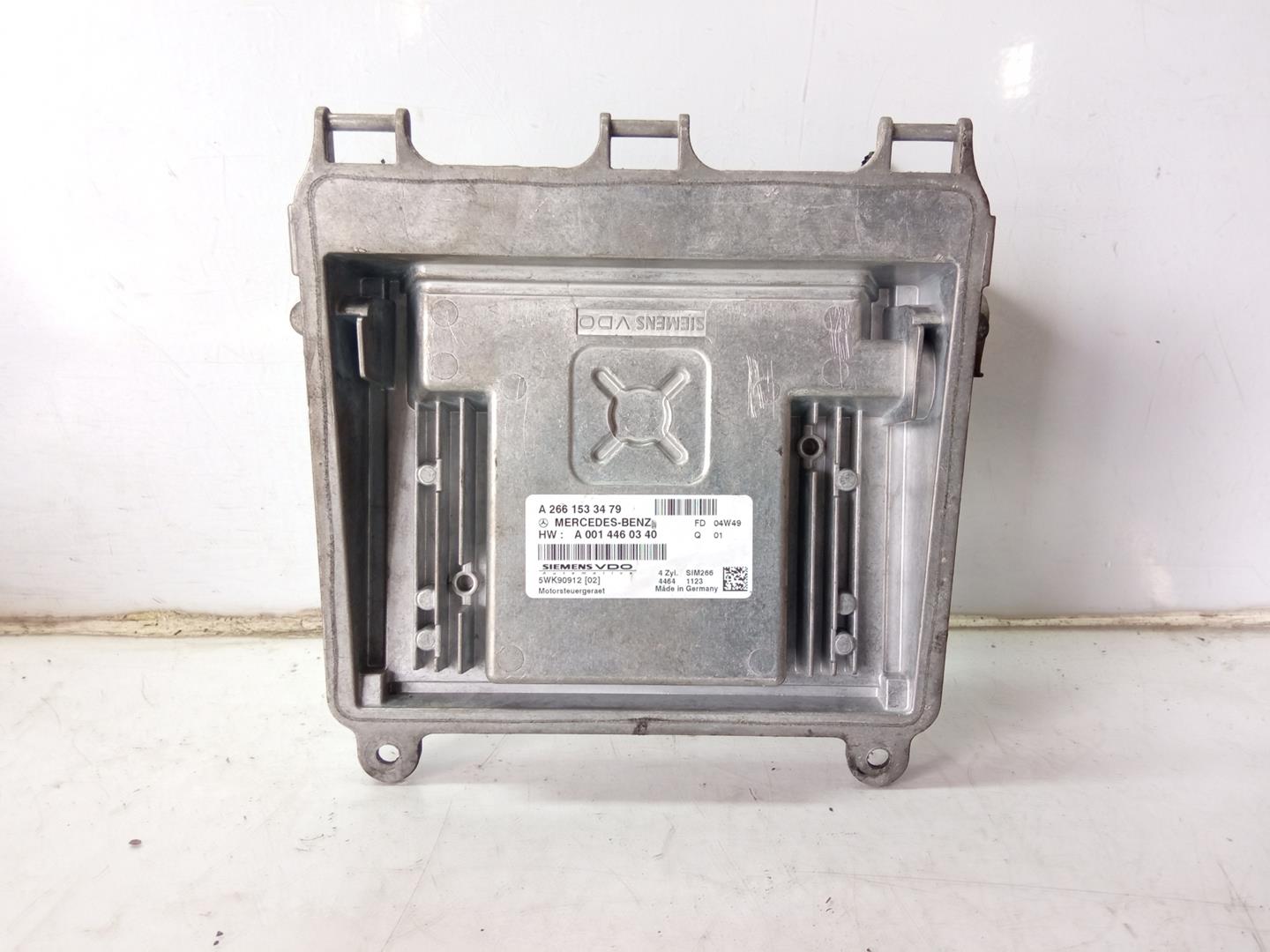 MERCEDES-BENZ A-Class W169 (2004-2012) Engine Control Unit ECU 2661536379, 0014460340 18439130