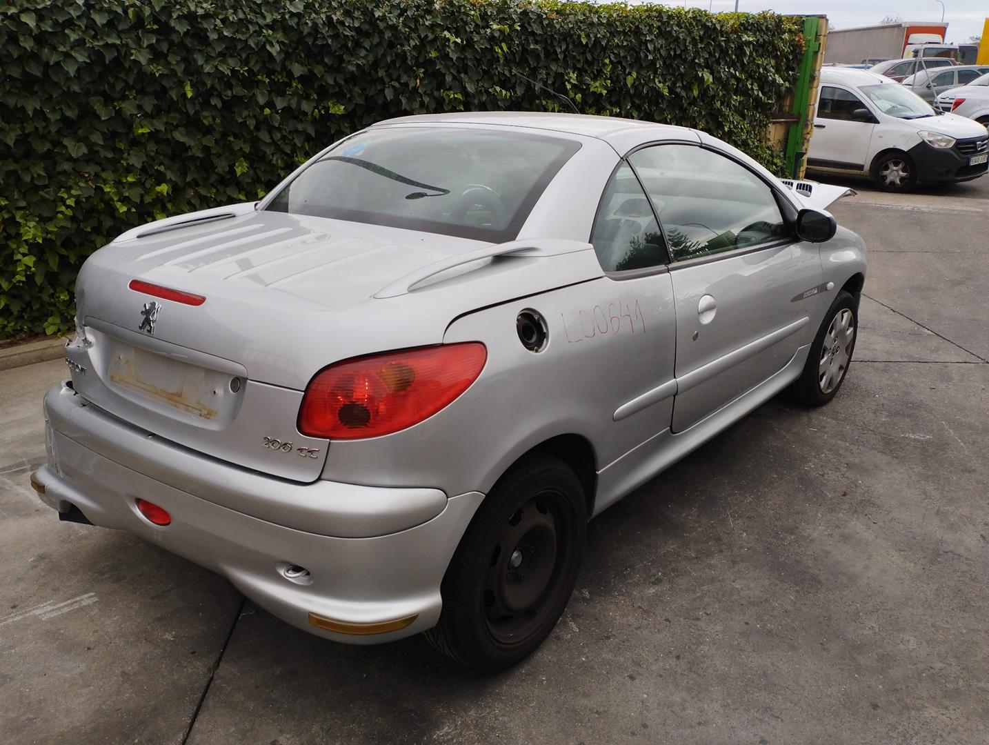 PEUGEOT 206 1 generation (1998-2009) Geam ușă dreapta spate 9204J0,9204J0 22698310