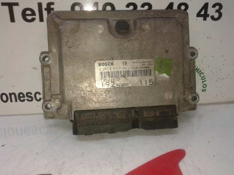 FIAT Stilo 1 generation (2001-2010) Блок управления двигателем 0281010337,73501237,74410393 18369081