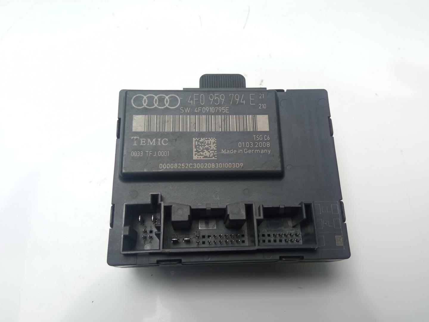 AUDI A6 allroad C6 (2006-2011) Egyéb vezérlőegységek 4F0959794E 18477607