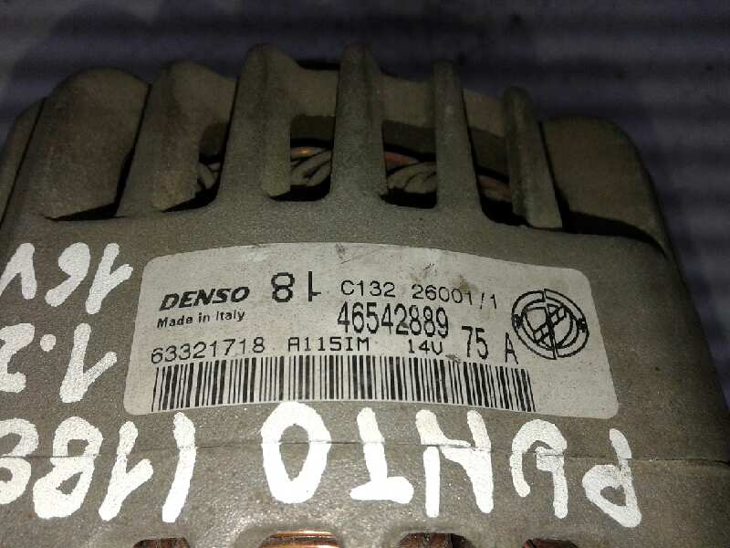 FIAT Punto 3 generation (2005-2020) Alternator 46542889 18346818