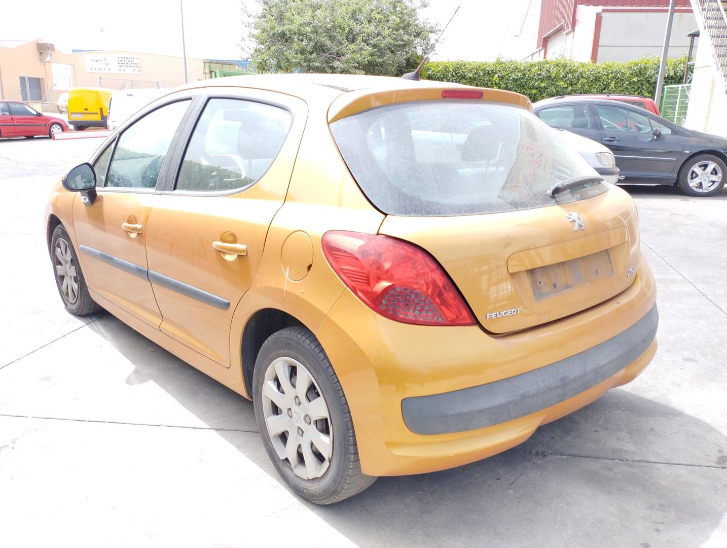 PEUGEOT 207 1 generation (2006-2009) Bara de protecție spate 7410Z5 22705480