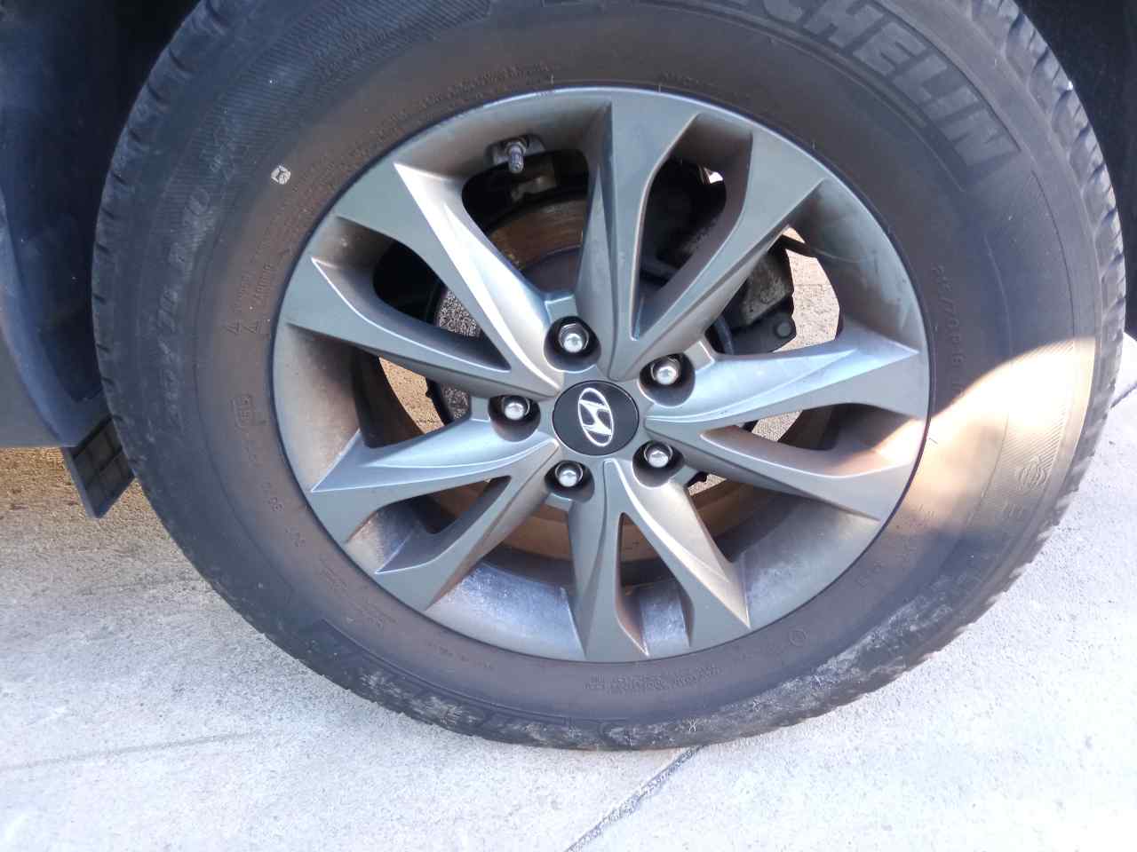HYUNDAI Tucson 3 generation (2015-2021) Tire 529102Y510, 6.5JX16 18485770